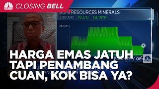 Harga Emas Jatuh Tapi Penambang Masih Cuan, Ini Sebabnya!