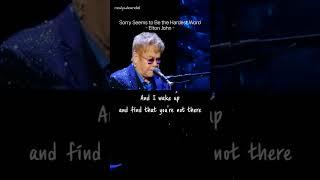 Sorry Seems to Be the Hardest Word(1976) - Elton John