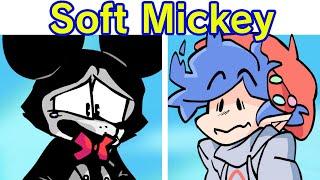 Friday Night Funkin' - VS Soft Mickey Mouse Week + Cutscenes (FNF Mod/Hard) (Sunday Night/Horror)