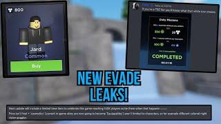 All new Evade leaks! | Roblox