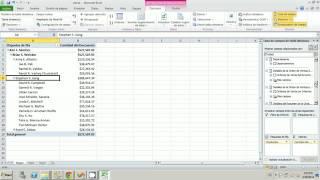 Explorar el Cubo con Excel