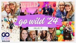 GO WILD 2024  first timer, dallas texas, wild for planners vlog