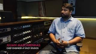 Vocal chain at ENZY Studios with Julian Mascarenhas | Manley Massive Passive | Universal Audio 1176