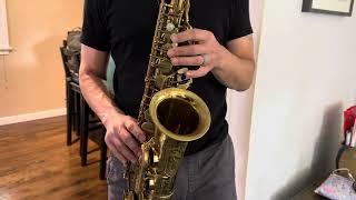 200,xxx Selmer Mark VI Alto Saxophone Demo, www.dcsax.com