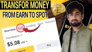 How to Transfer Money from Earn to Spot Wallet in Binance 2024 Transfer From Earn to Spot in Binance