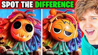 Can You SPOT THE DIFFERENCE!? (POPPY PLAYTIME vs SPRUNKI!)