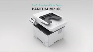 【Laser printer】 M7100 series | Monochrome Product Promotion | Pantum