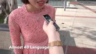 2 way Portable Smart Language Translator- 40 languages!