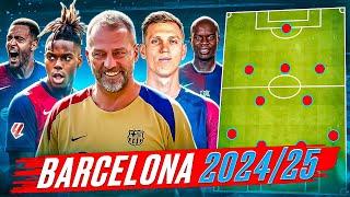NEW BARCELONA by Hansi FLICK will be THE BEST TEAM in the WORLD Nico Wlliams Dani Olmo Merino Kante