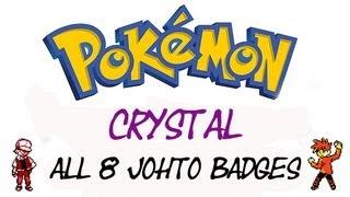 Pokemon Crystal - How To Get Every Gym Badge | GameShark Codes