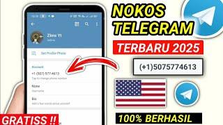 Cara Membuat Nokos Telegram Terbaru 2024 || Tutorial Nomor luar negeri telegram