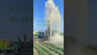 borewell drilling 100% water amazing water || Radhika drilling #short #2023