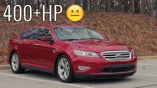 400HP Ford Taurus SHO Car Review! - Acceleration of a Sleeper!