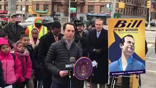 Unveiling of "Bill Finger Way" street sign - Marc Tyler Nobleman remarks