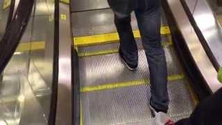 How to stop an Escalator with your Feet