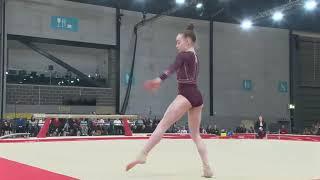 Scarlett Bullock - SILVER-Floor-WAG JNR App-2023 Gymnastics British Championships