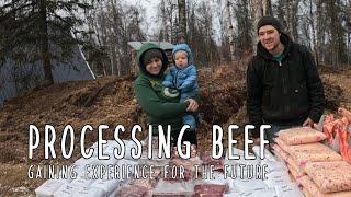 Processing Beef - Our alternative for not getting a moose