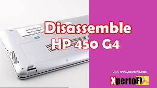 how to disassemble hp 450 g4 laptop