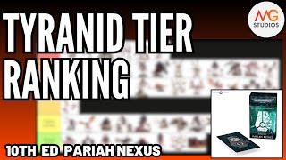 10th Edition Tyranid Codex Tier Ranking | Pariah Nexus, August 2024 | Warhammer 40k 10th Ed