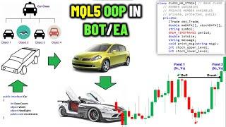 BEST OOP (Object Oriented Programming) of BOT/EA in MQL5/MT5 [PART 520] | Based on MA+STOCH System