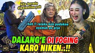 LUCU TENAN  Ki Redi Mbelung digarap Niken Salindry sampai mbeluk 