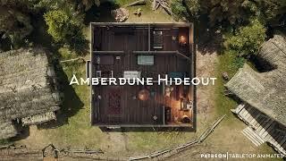 Amberdune Hideout Animated Battle Map for D&D, Pathfinder and other tabletop games