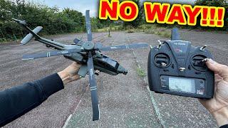 Smart RC Apache Helicopter can do 2 special tricks