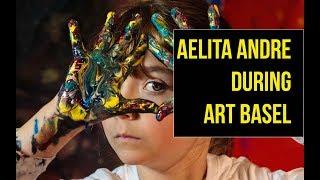 Aelita Andre unveils new show during Art Basel for Wonder