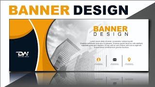 Professional Flex Banner Design in Corel Draw x7 || Design Wale