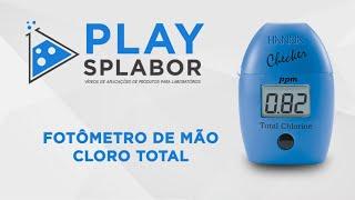 Fotômetro de Mão - Verificador de Cloro Total - Modelo HI 711