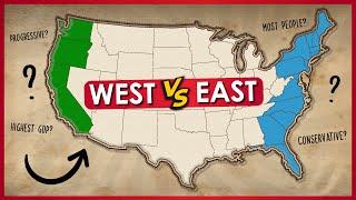 How Do The East Coast & West Coast Compare? (USA)