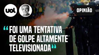 Ataques em Brasília: Cobrir atos golpistas não basta; imprensa deve defender democracia, diz Stycer