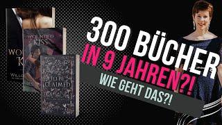 300 Bücher in 9 Jahren?! | Vom Schreiben leben