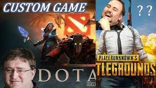 DOTA 2 PUBG?!? Custom Game Gameplay