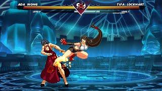 Ada Wong Vs Tifa | Mugen Fighting Games