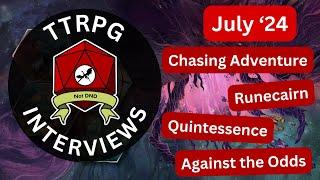 Not DnD | TTRPG's that are Not DnD we'll be talking about in July