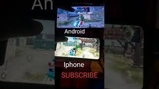 android vs ios pubg aim assist #shorts #viral #pubg #bgmi #ytshorts #youtubeshorts