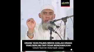 ORANG YANG PALING MISKIN - Ustadz Yazid bin Abdul Qadir Jawaz