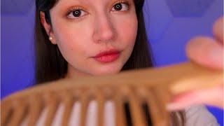 ASMR Relieving Your Anxiety | *Slow/Gentle* Personal Attention, Tapping, Combing