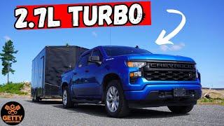 Chevy 1500 2.7L TURBOMAX 4 Cylinder Engine (L3B) Towing Review | Can It ACTUALLY TOW??