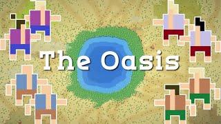 Desperate Desert Kingdoms Fight Over An Oasis! - WorldBox