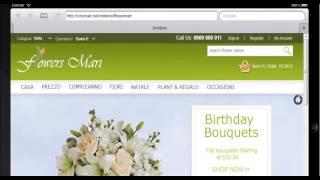 Joomla Template Flower  - Virtuemart Templates Cmsmart