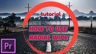 Adobe Premiere  Pro Tutorial - Radial Wipe effect