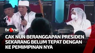 Cak Nun Soal Kepemimpinan Bangsa, Indonesia Diharapkan Jadi Negara Besar | Kabar Hari Ini tvOne