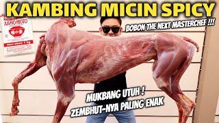 SATU EKOR KAMBING, SATU KILO MICIN SUPER CABE! BOBON CHEF TERBAIK!