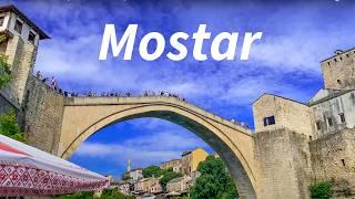 Mostar, Bosnia & Herzegovina in 4K Walking Tour - October 2024