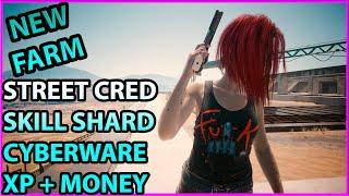 Cyberpunk 2077 NEW Easy Street Creed Skill Cyberware Shard XP Money Farm