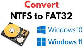 How to Convert NTFS to FAT32 Without Losing Data | Convert NTFS to FAT32 Without Losing Data
