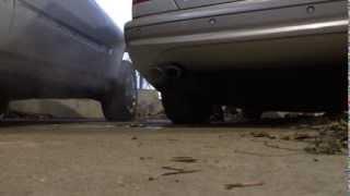 Mercedes-benz C43 AMG exhaust