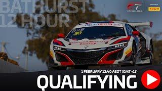 LIVE -  QUALIFYING & POLE SHOOTOUT -  Liqui Moly Bathurst 12 hour 2020